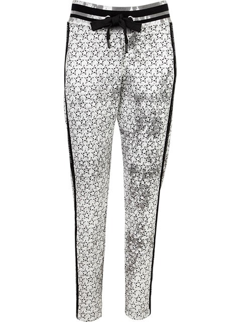Sweatpants Musicstar Painted Stripe black