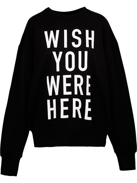 Sweater "wish you were here"
