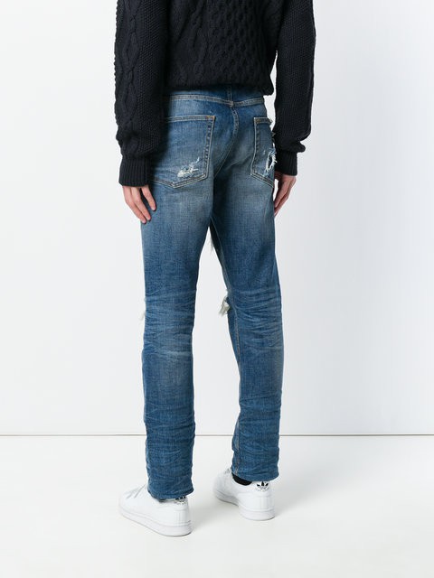 Classic Super Cool Jeans - destressed optik