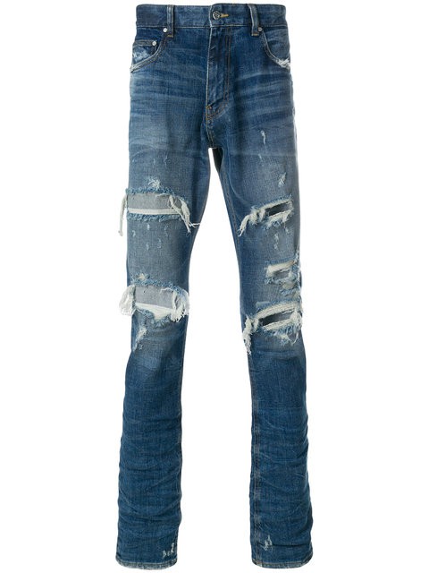 Classic Super Cool Jeans - destressed optik